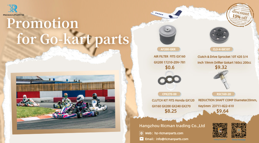 Go-Kart Parts Promotion in June